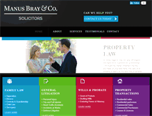 Tablet Screenshot of braysolicitors.ie